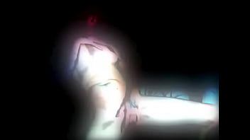 Tattooed chick masturbating with weird camera effect