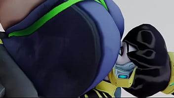 Overwatch lesbian ass lick x sombra