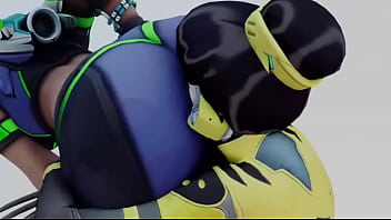 Overwatch lesbian ass lick x sombra