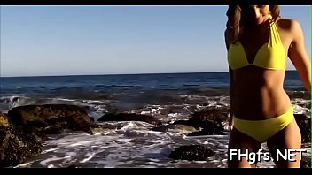 Dirty brunette nympho sara gets drilled hard