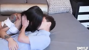 Milf tongue tricks of the 4