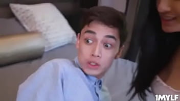 Milf tongue tricks of the 4