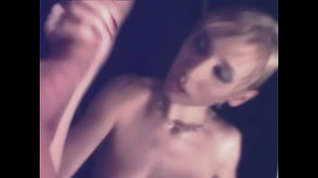 Cute and sexy melinda gives a customer a nice blow job