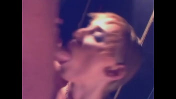 Cute and sexy melinda gives a customer a nice blow job