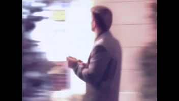 Cute and sexy melinda gives a customer a nice blow job