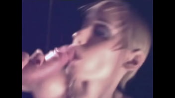 Cute and sexy melinda gives a customer a nice blow job