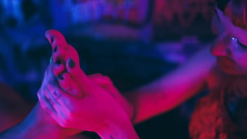 Lick my soles and make me horny with tickles