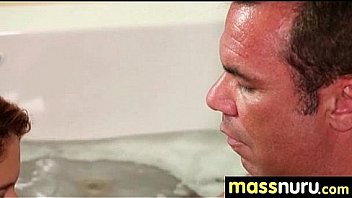 Incredible slippery nuru sex massage 1