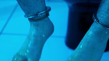 Dirty toes and soles for a snack