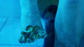 Dirty toes and soles for a snack