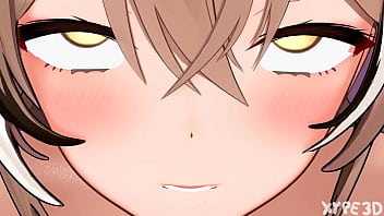 Futanari mumei fucks kronii