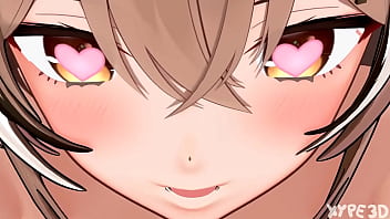 Futanari mumei fucks kronii