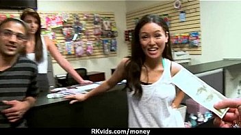 Cute sexy student trades sex for some extra cash 27