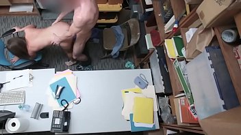 Teen thief brooke bliss gets banged in office