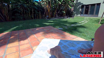 A body massage turns da tight pussy of big tits milf shay sights on