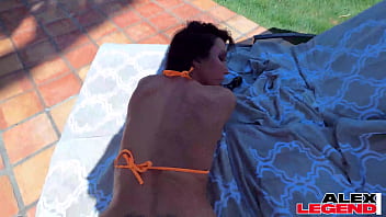 A body massage turns da tight pussy of big tits milf shay sights on