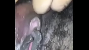 Black girl get finger fucked