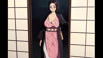 Nezuko starts doing “special training” with mitsuri and enjoys it