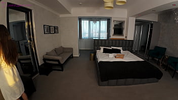 I meet her in the elevator she followed me to my hotel room