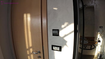 I meet her in the elevator she followed me to my hotel room