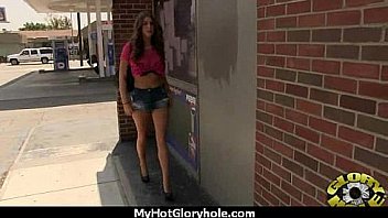 Nice and hot interracial blowjob video 27