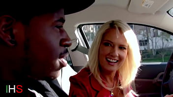 Fantastic interracial fuck between milf and black guy