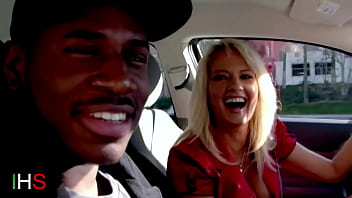 Fantastic interracial fuck between milf and black guy