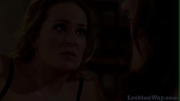 Milf lesbo tastes babes tight pussy