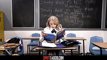 Horny blonde coed asmr sex