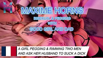 Exploring bisexuality with goodgirlanddad is an unforgettable journey from deep rimming to wild pegging and mind bl