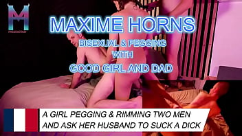 Exploring bisexuality with goodgirlanddad is an unforgettable journey from deep rimming to wild pegging and mind bl