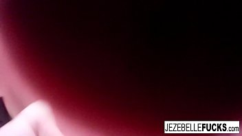 Brunette milf plays with herself