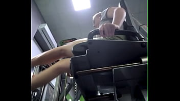 Bbw training and fucking in the gym