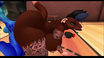 Dragon fucks rat girl for beating him at basketball