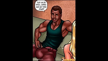 Mujer inocente se hace adicta al esperma de la gran y venosa verga negra de su vecino