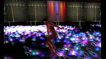 Dancing nude in a club on imvu