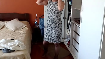 Look how my wife dresses for work would you like to work with her