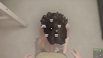 Porn game blowjob