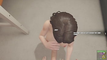 Porn game blowjob