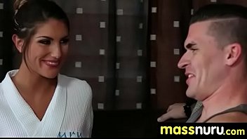 Slippery nuru massage for lucky dude 24