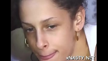 Dangler gets deep inside dishy brunette teen nilma's wet vag