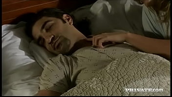 This guy gets a holiday blowjob and fucking from a beauty