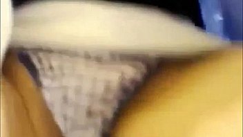 Cute teen flashing tits in a bar