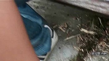 Teen's tits are sweeter like honey