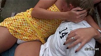 Teen's tits are sweeter like honey