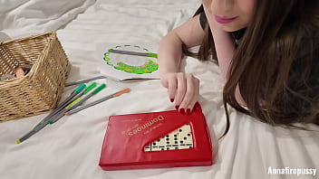 Annafirepussy wanted to learn a new game but only learned hot sex