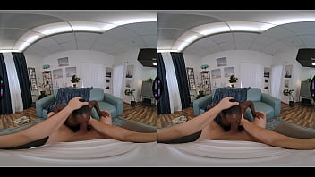 African Goddess Treated Like A Slut 360 Vr Porn With Black Beauty Zaawaadi Facefucked And Riding Cock thumbnail