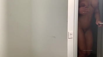 I suck his ass and his cock playing with soap and he cums in my mouth