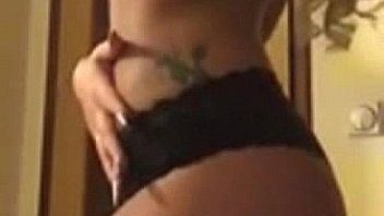 Blonde babe girl dancing