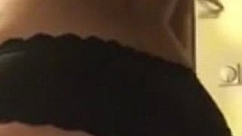 Blonde babe girl dancing